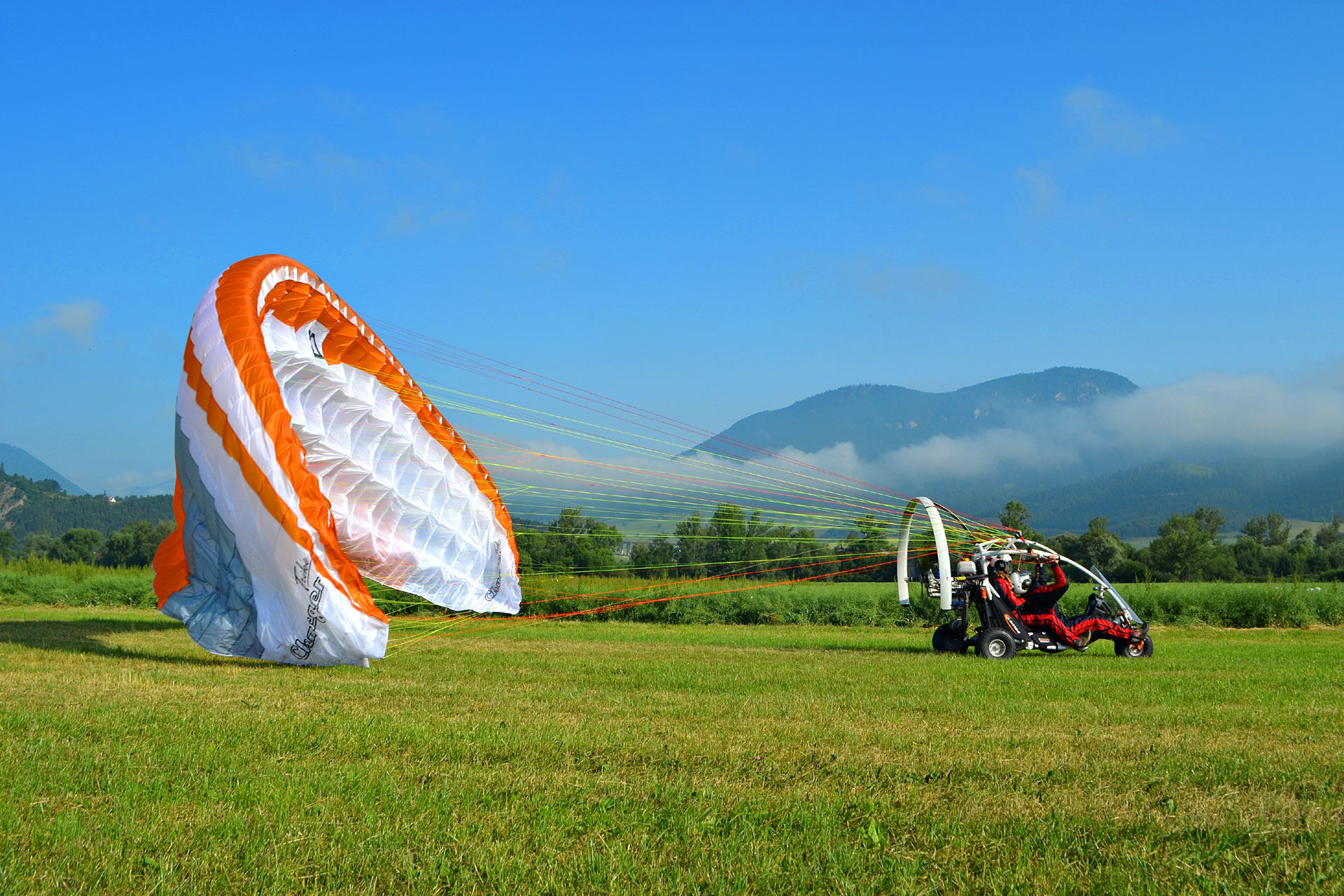 Charger Trike orange