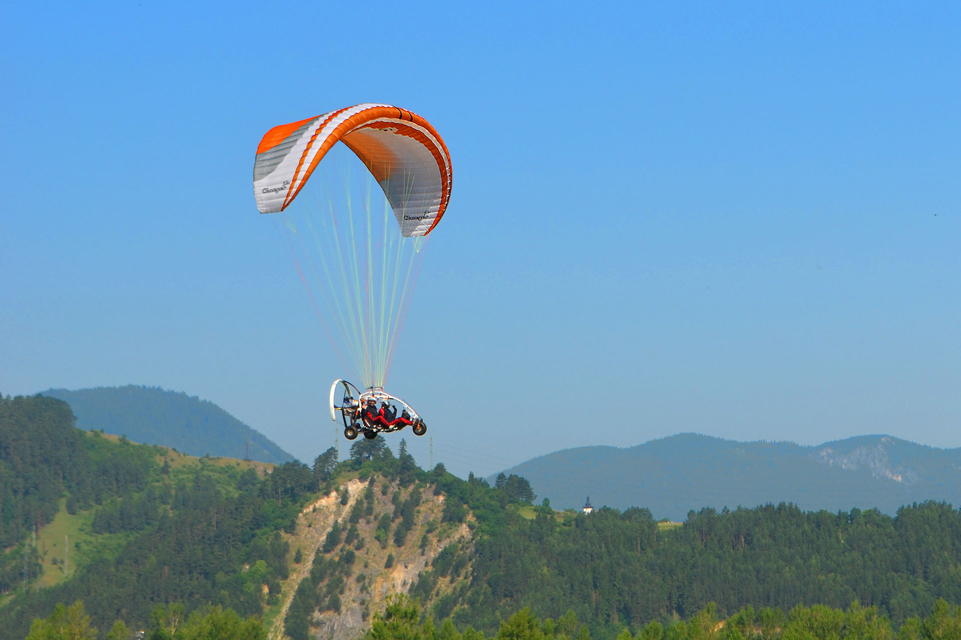 Charger Trike orange