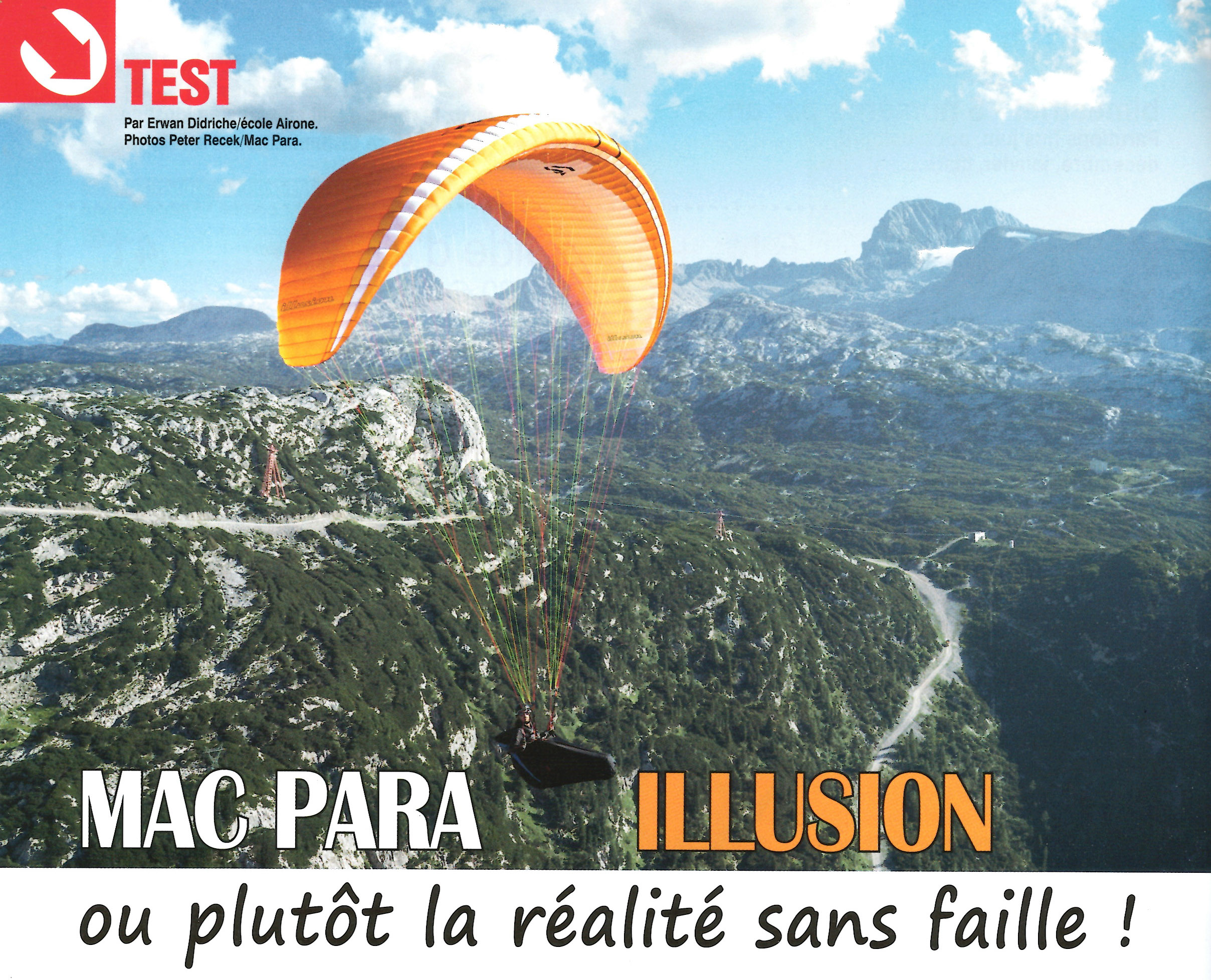 Test Parapente + fr
