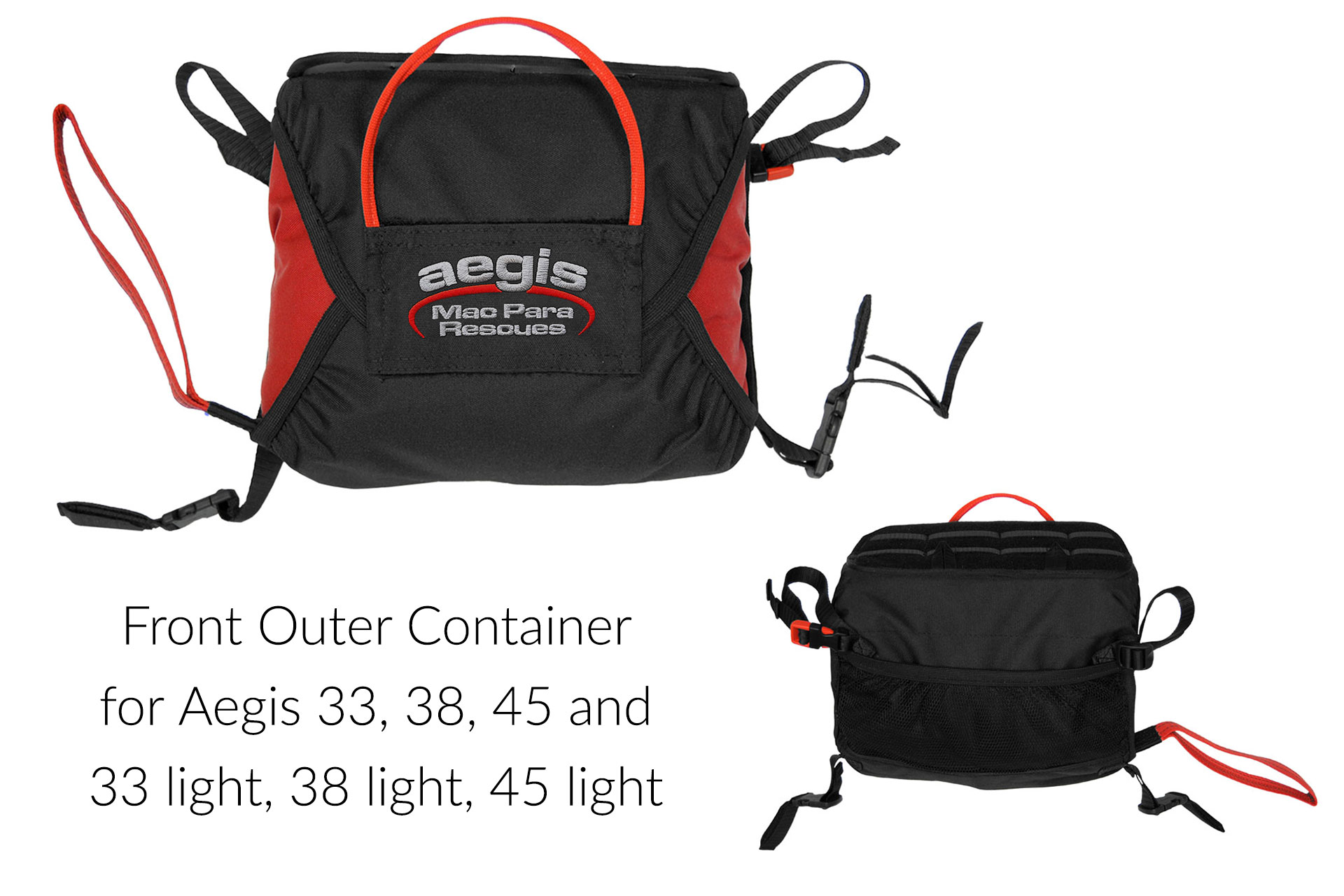 Supair Olys Reserve Parachute T1 Front Container for Paragliding 
