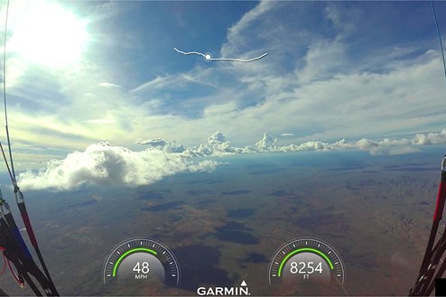 Lauri Kadakas with The Paradox 1200km in the Air