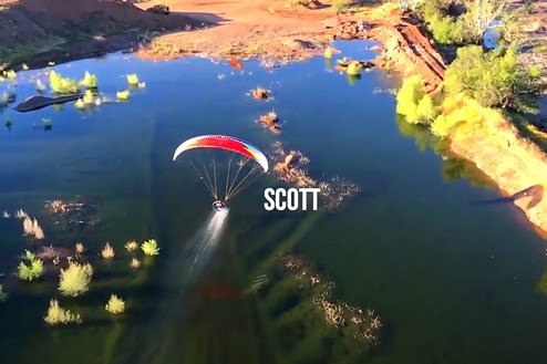 Paramotor Star Wars Canyon