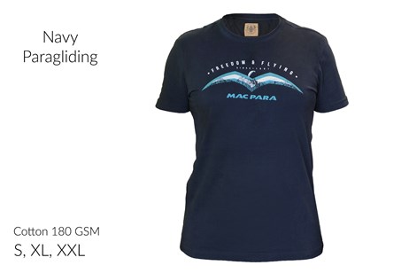 T-Shirt - Navy - Paragliding