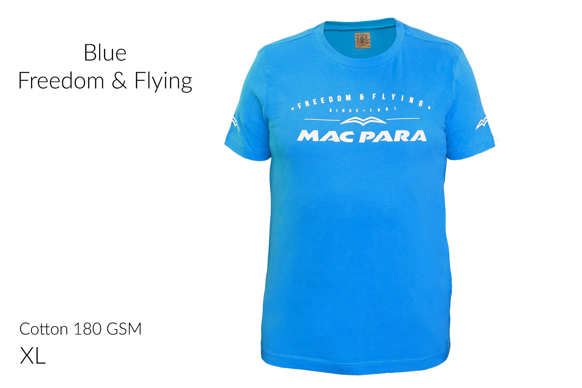 T-Shirt - Blue - Freedom & Flying